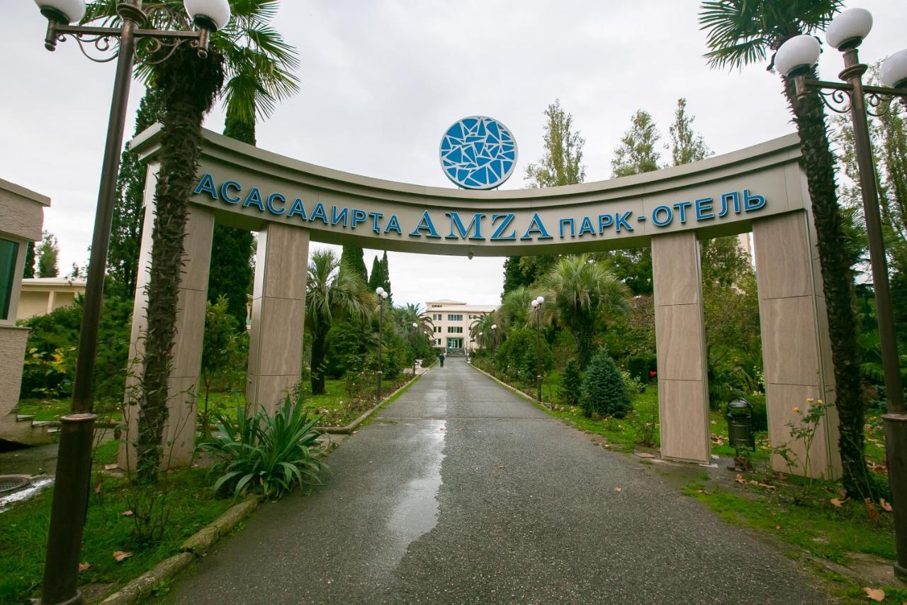 Amza Park Hotel Gagra Dış mekan fotoğraf
